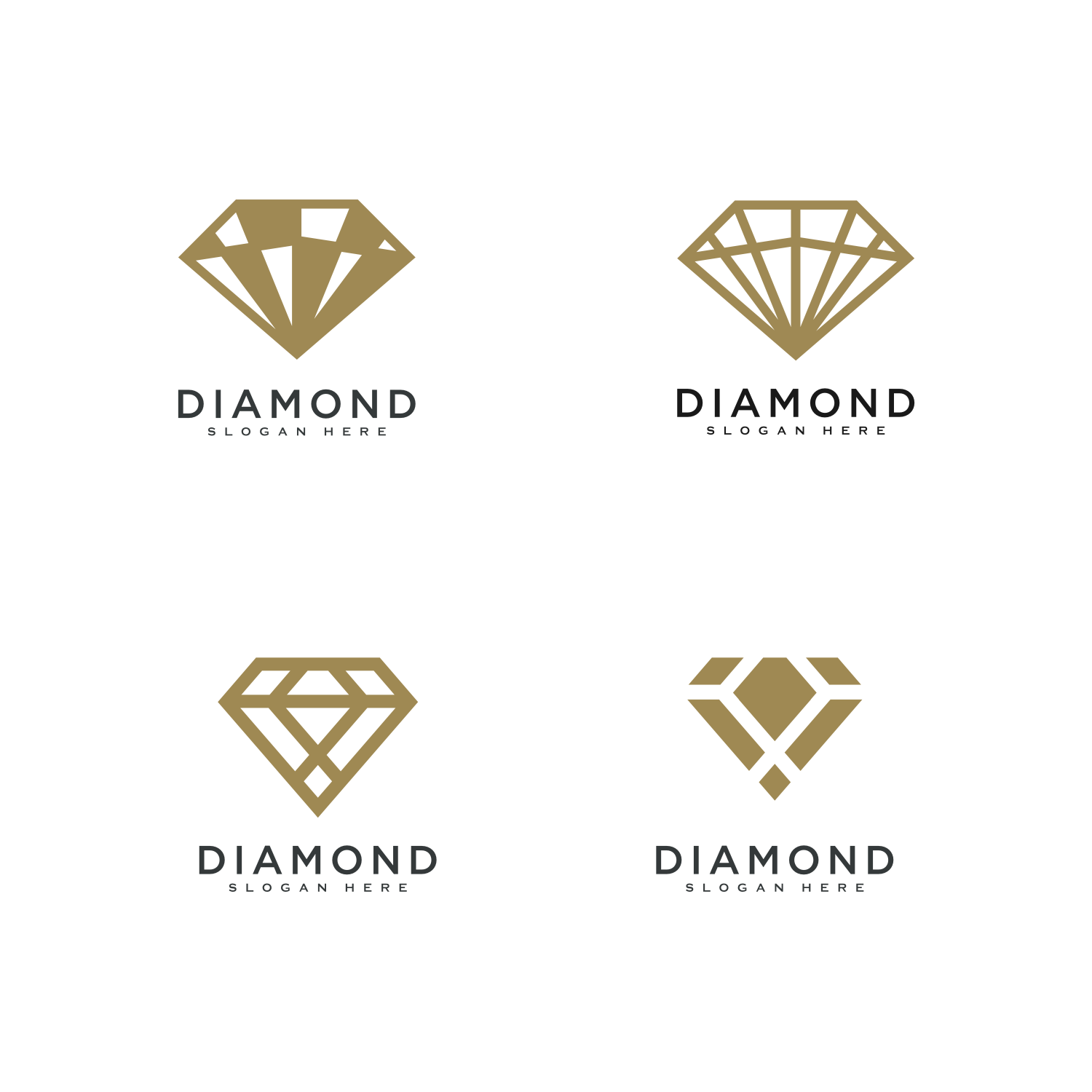 Diamond Logo Vector Design Template cover image.