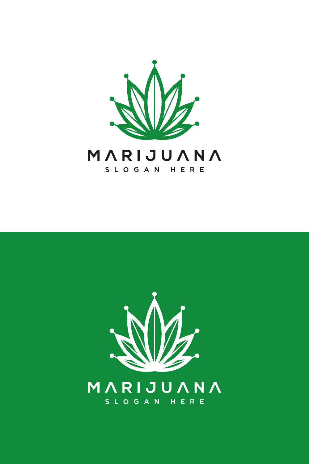 Cannabis Marijuana Leaf Logo Vector pinteres.