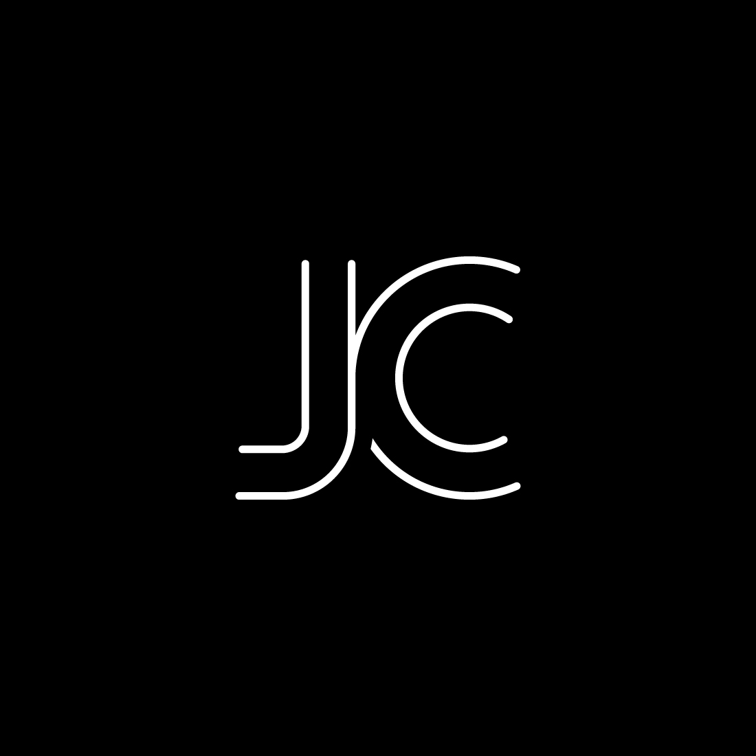 JC Line Letter Logo cover image.