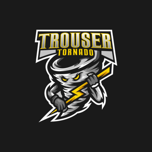 Trouser Tornado Vector T-shirt design cover image.