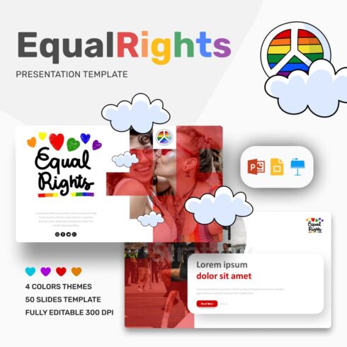 Equal Rights Presentation Template.