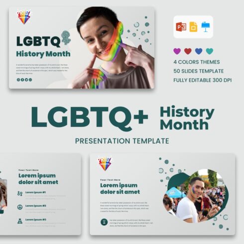 LGBTQ History Month Presentation Template.