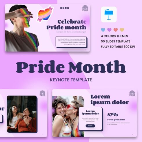 Pride Month keynote Template.