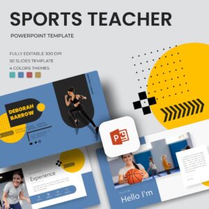 Free Meet The Teacher Powerpoint Template – MasterBundles