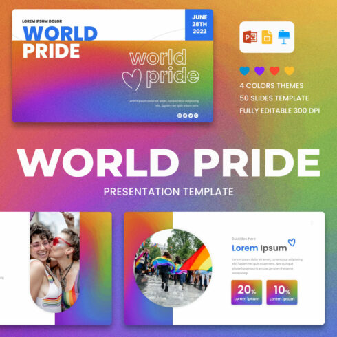 World Pride Presentation Template.