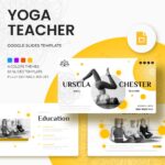 Yoga Teacher Google Slides Theme.