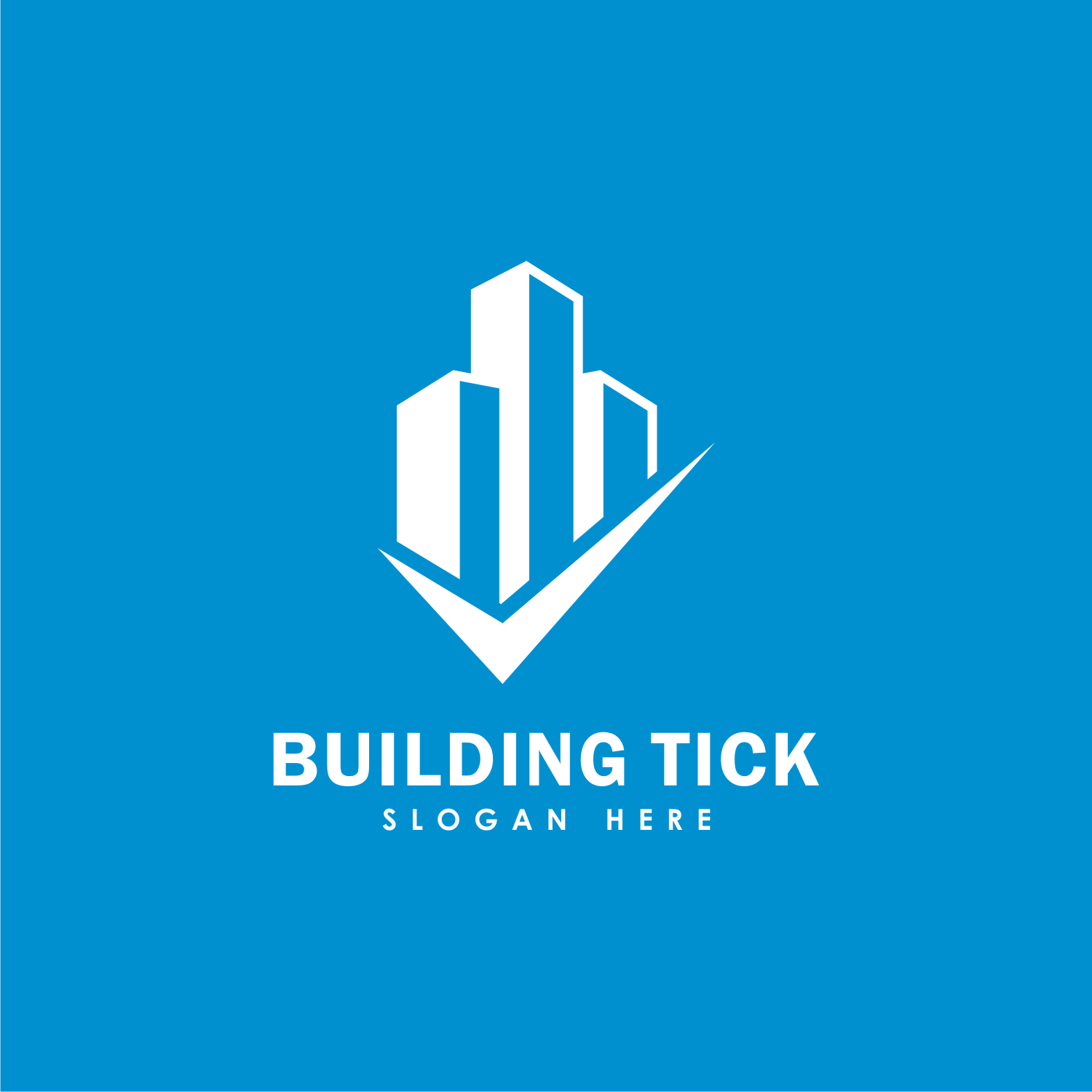 Building Logo Vector Design