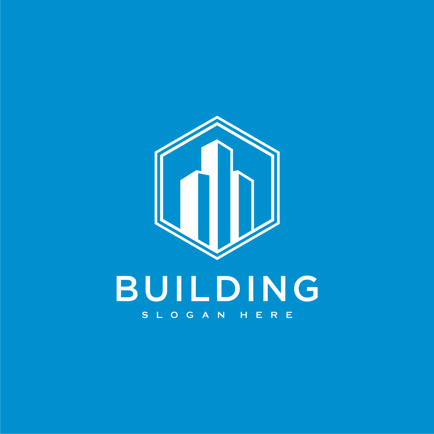 Building Logo Vector Design