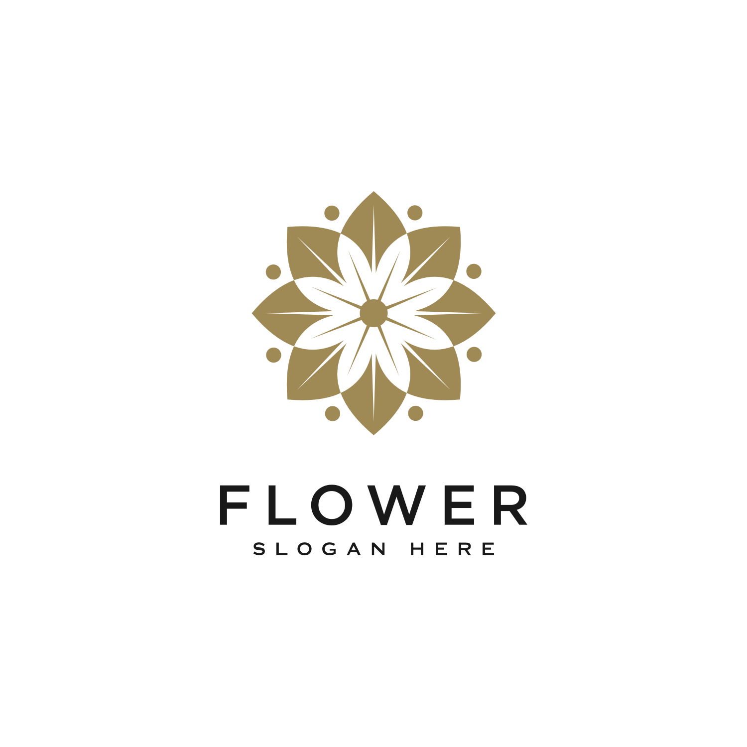 Set of Flower Nature Logo Design Template Vector