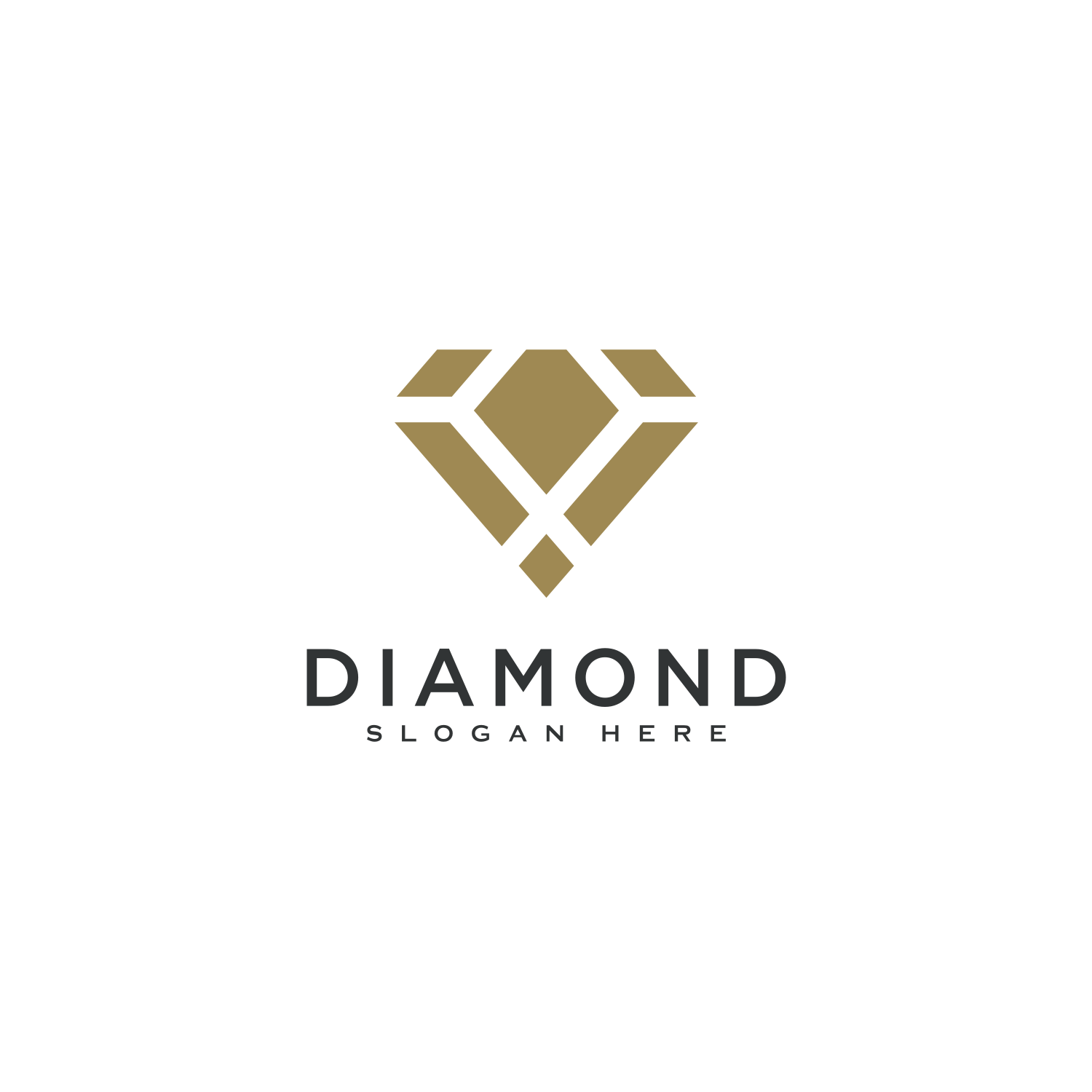 Set of Diamond Logo Vector Designs Template