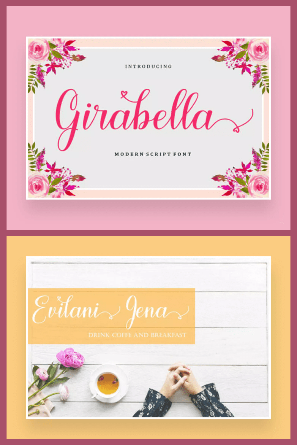 Girabella Beautiful and Elegant Handwritten Font.