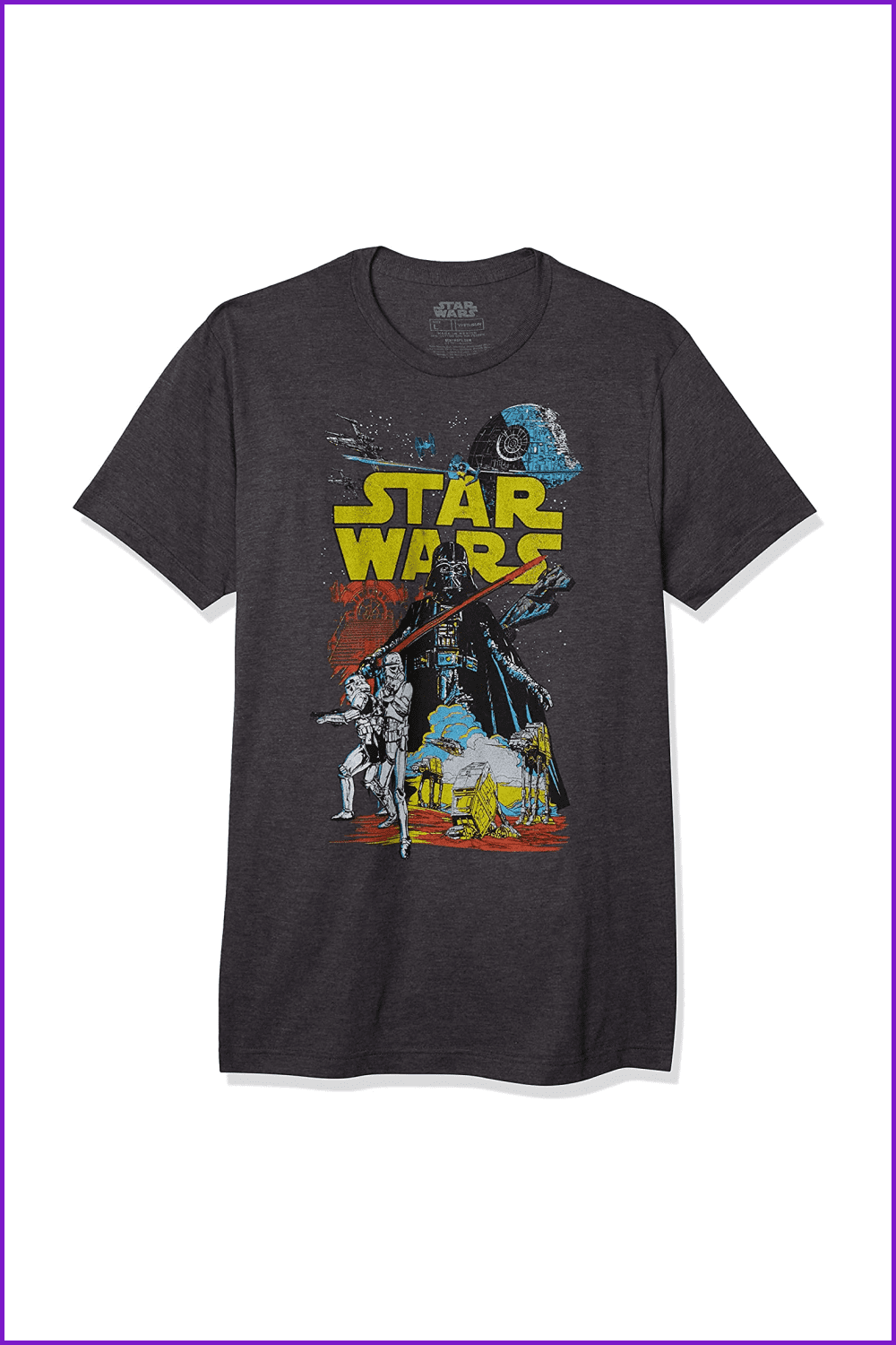 Star Wars Men’s Rebel Classic Graphic T-Shirt.