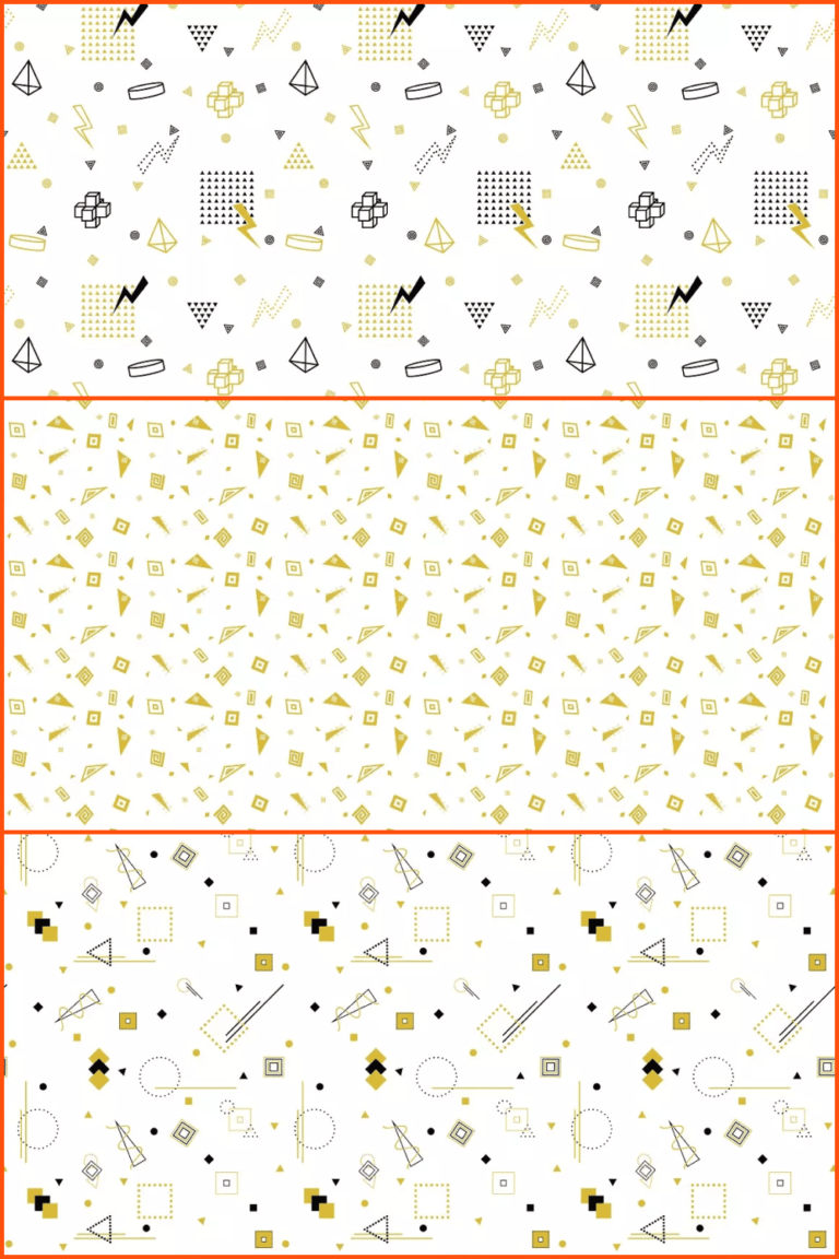 45+ Free & Premium Geometric Patterns to Use in Your Designs