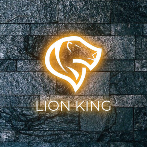 Lion 3D Minimal Logo Design cover image.