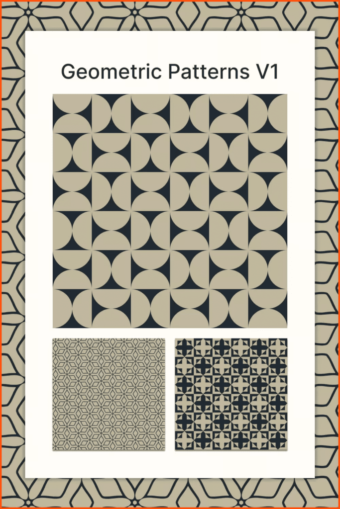 45+ Free & Premium Geometric Patterns to Use in Your Designs