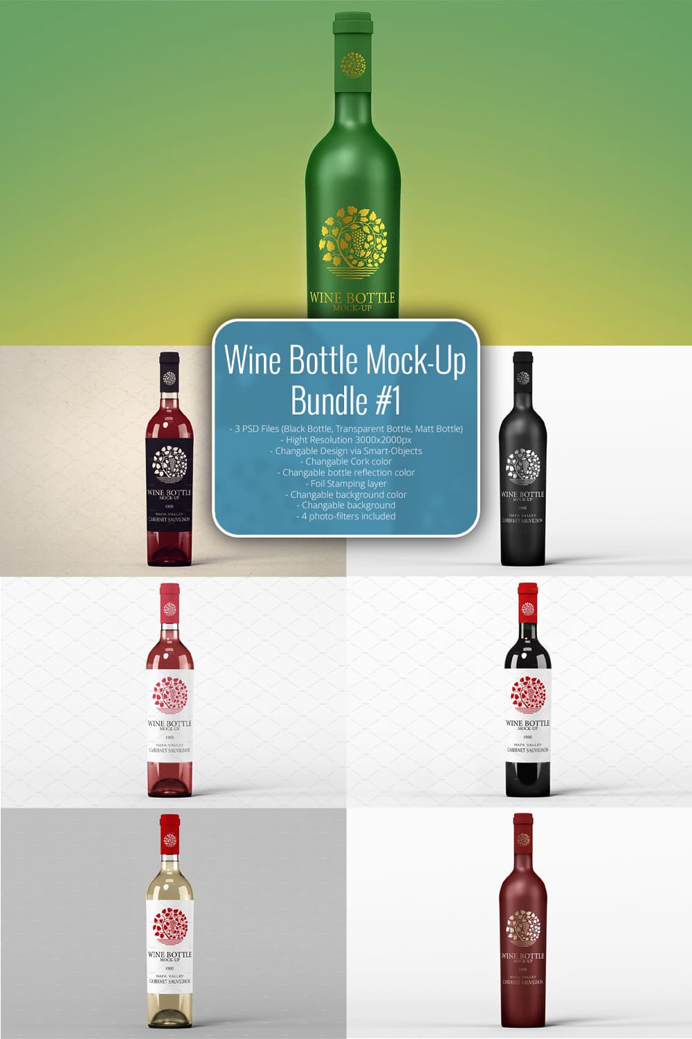 1802553 33 wine bottle mock up bundle 1 pinterest 1000 1500