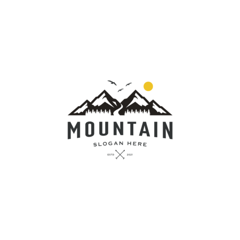 Mountain Logo Vector Template cover image.