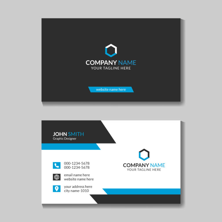 4 Creative Modern Business Card Design Templates - MasterBundles