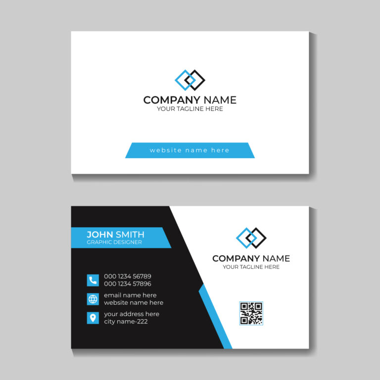 4 Stylish and Professional Business Card Design Templates - MasterBundles