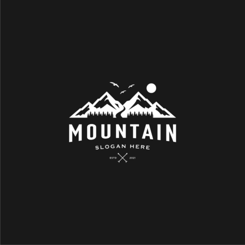 mountain logo vector design - MasterBundles