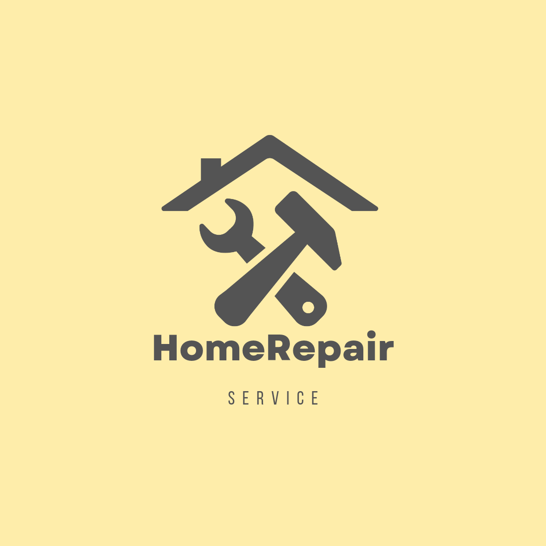 6 Architectural Logos Home Repair Logo.