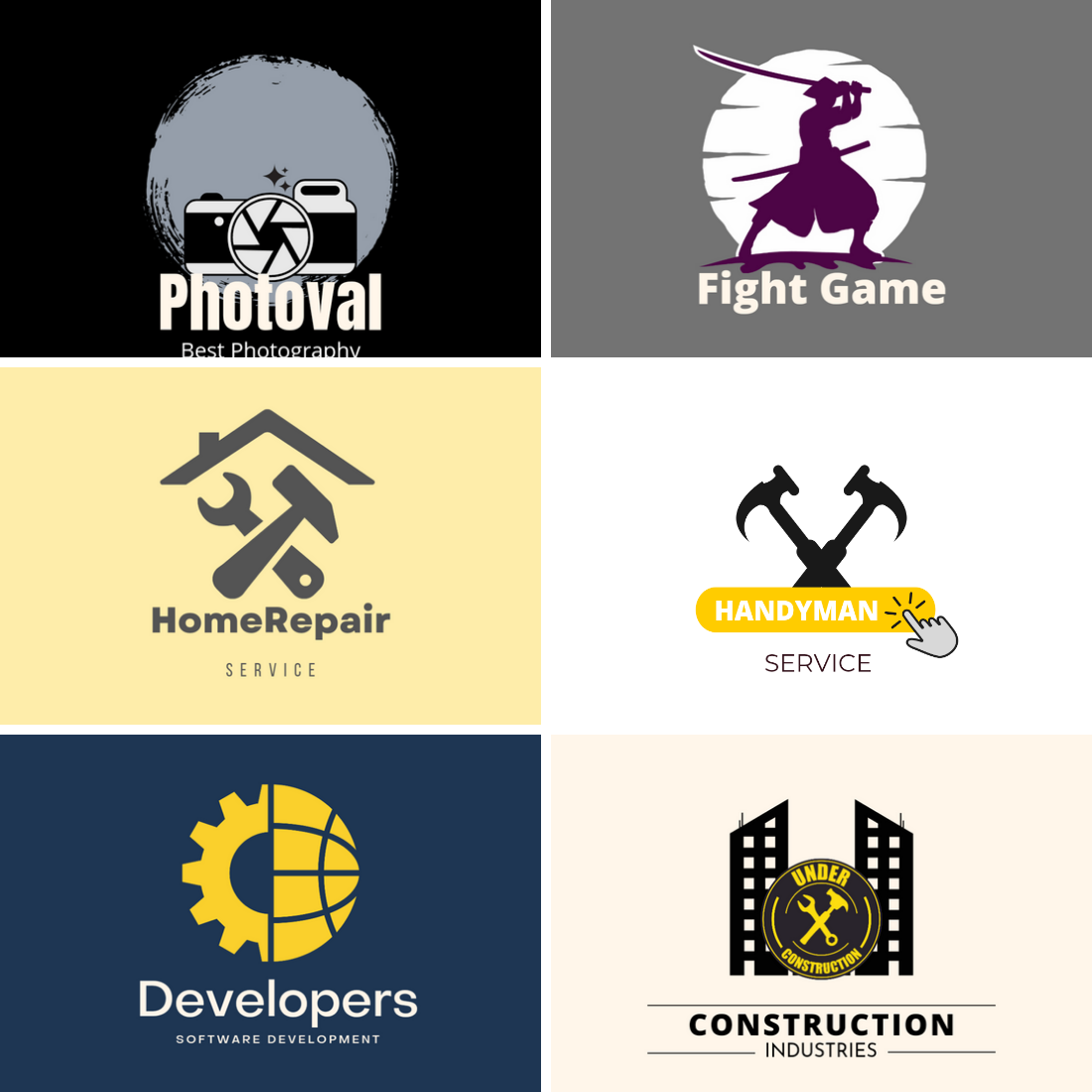 6 Architectural Logos - MasterBundles