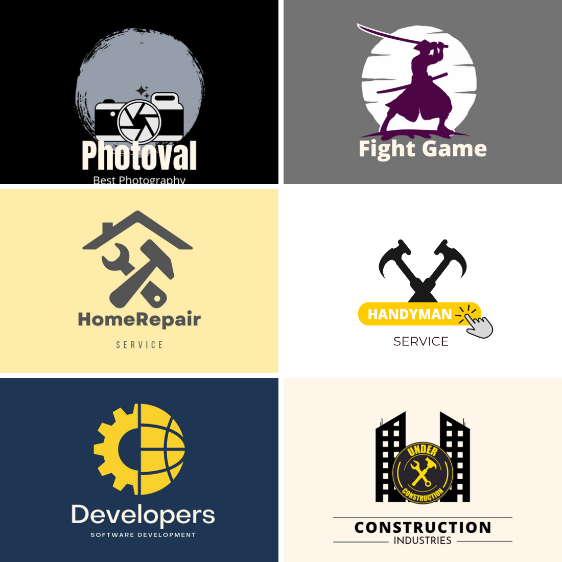 6 Architectural Logos Cover Image.