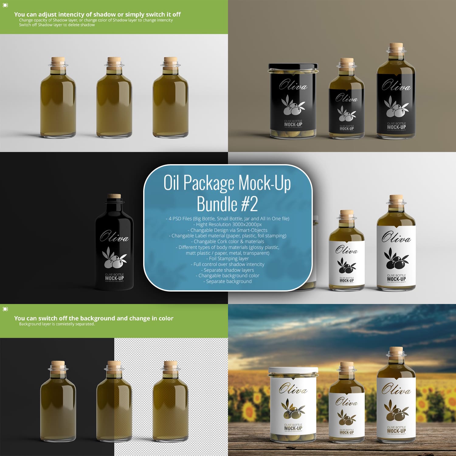 [-33%] Oil Package Mock-Up Bundle #2 cover.