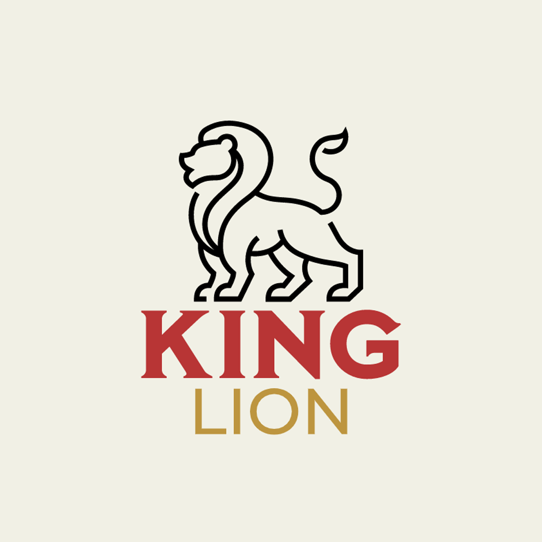 Vintage t-shirt design: King Lion & Bear cover image.