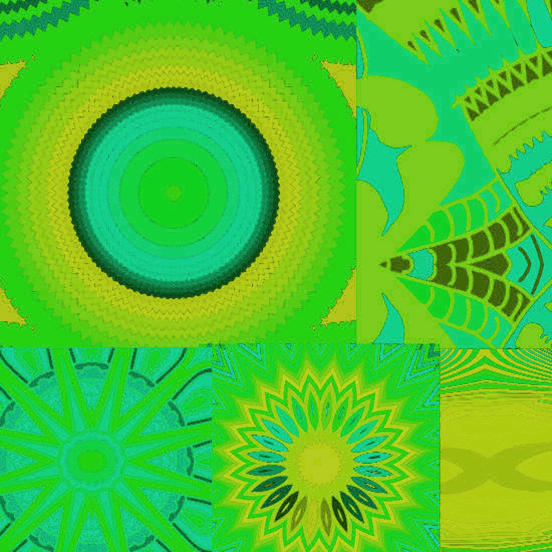 Pretty Mandala Background Set of 25 Preview Image.