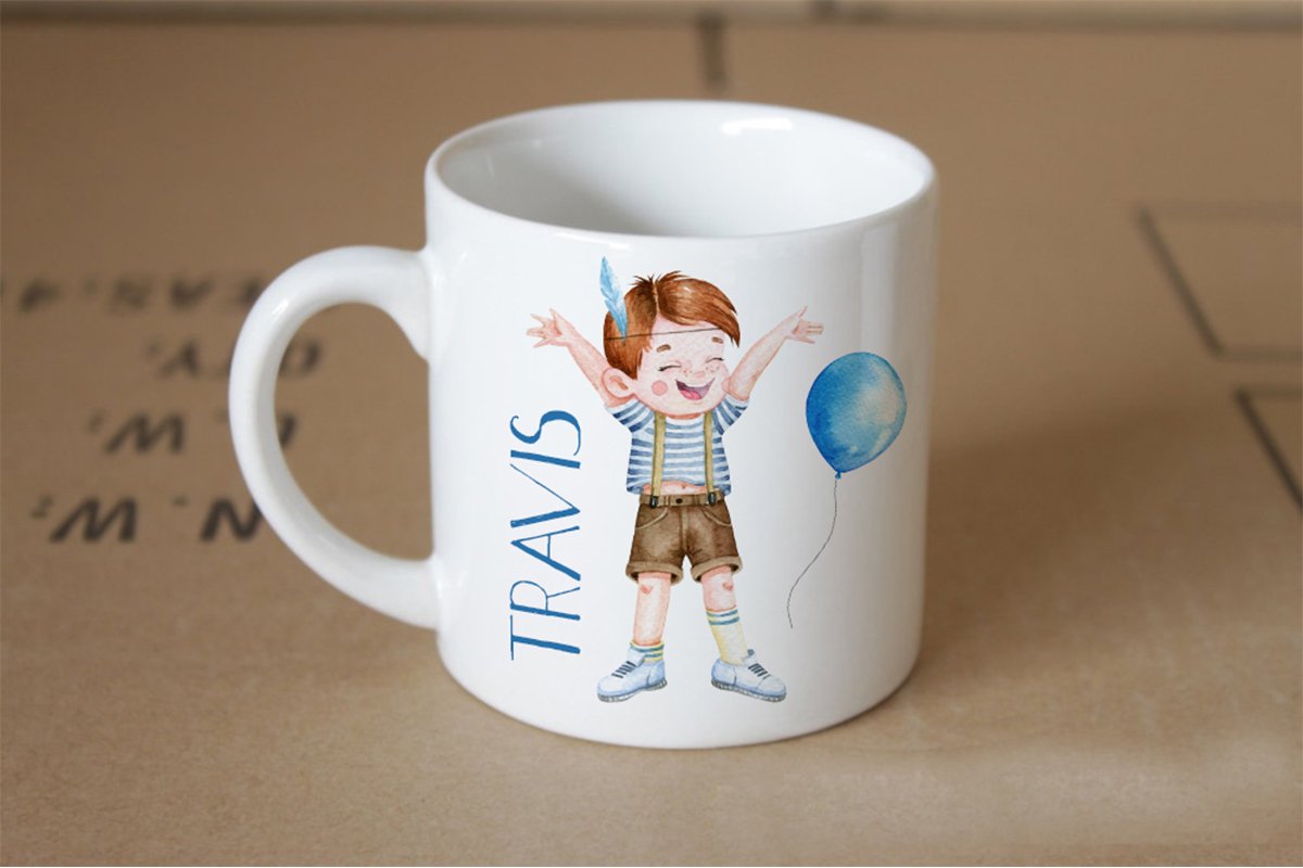 Little boy Travis - cup preview.