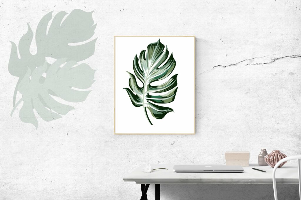 Jungle Palm Vector Leaves Set – MasterBundles