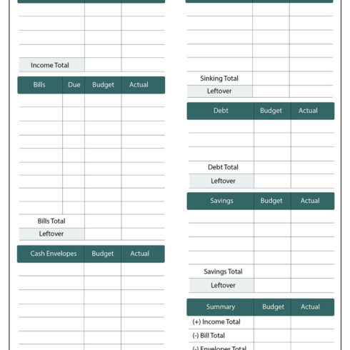 Paycheck Budget Planner