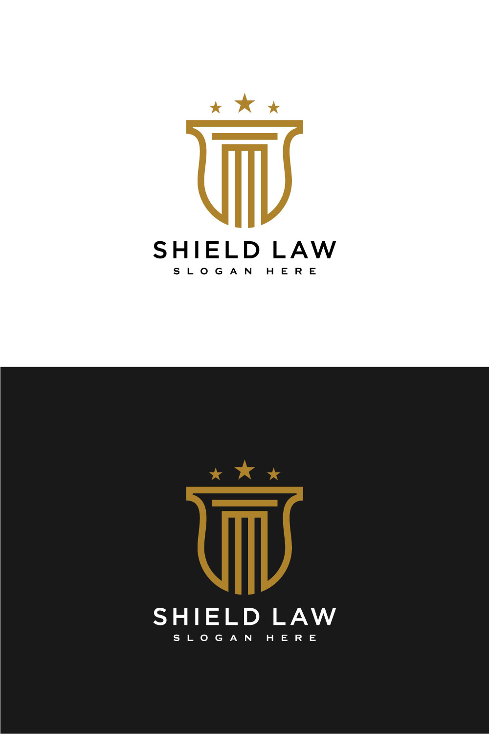 Law Firm and Shield Logo Design Vector pinterest.