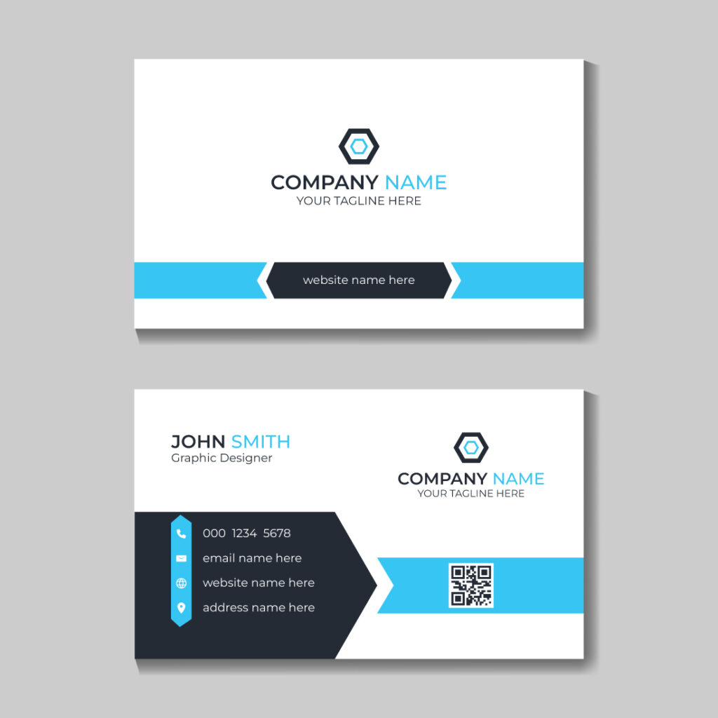 4 Modern Business Card Design Bundle - MasterBundles