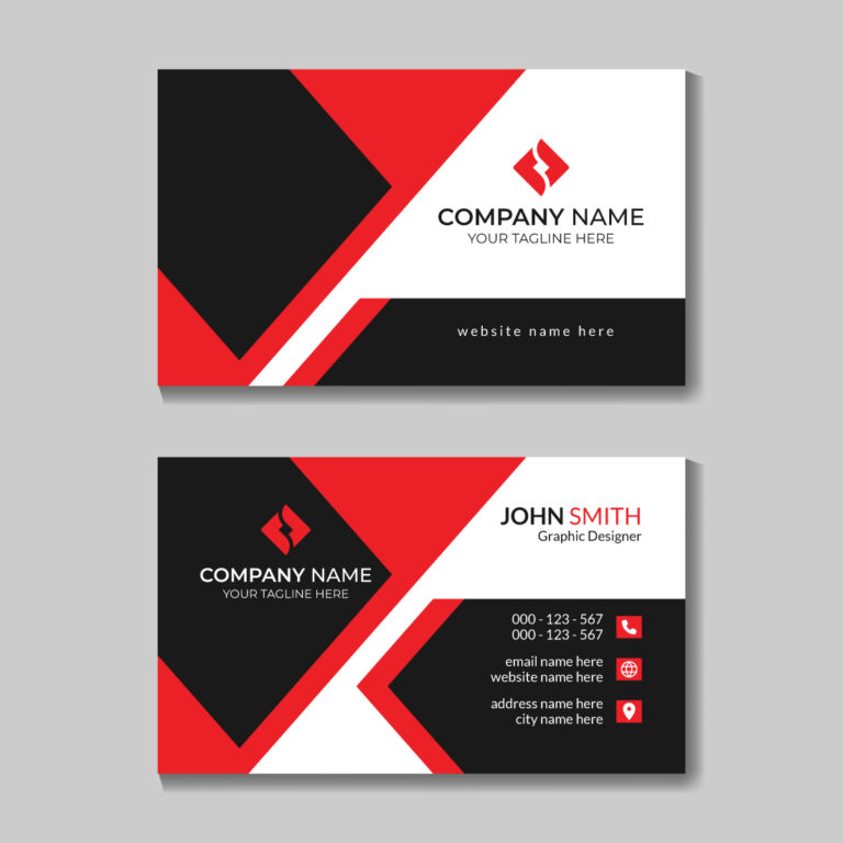 4 Creative Modern Business Card Design Templates - MasterBundles