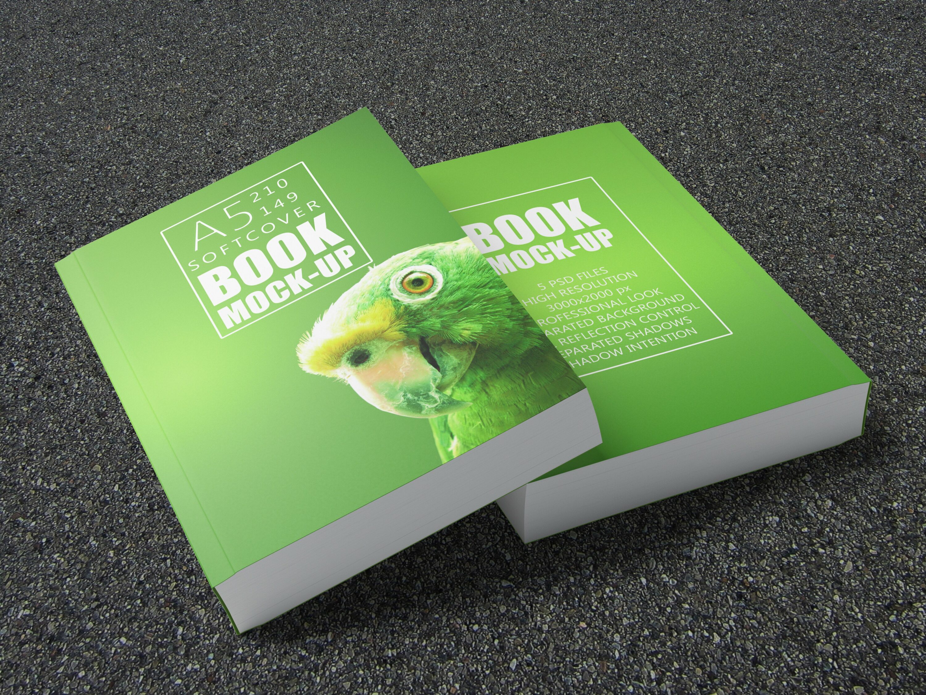 Green book cover in a simple design.