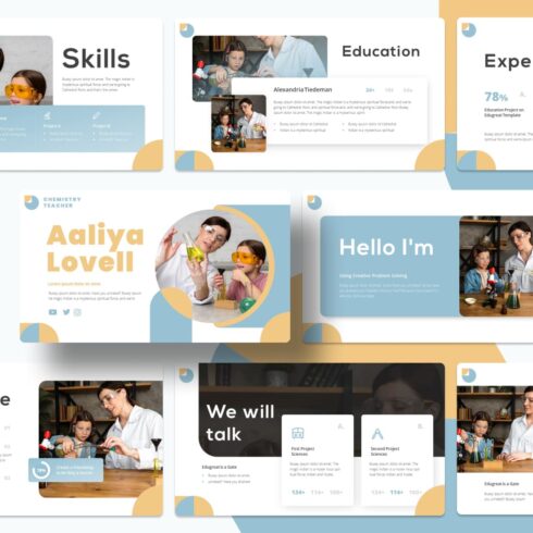 Chemistry Teacher Keynote Template – MasterBundles