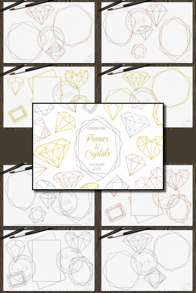 Geometric Frames And Crystals – MasterBundles