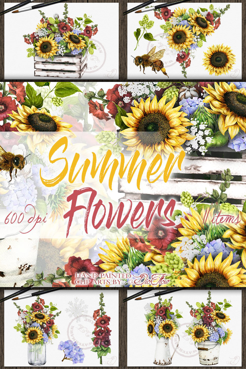 3989528 summer flowers illustration pinterest 1000 1500