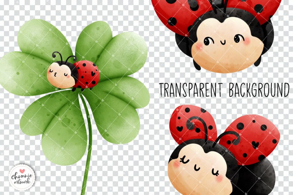 Ladybug Clipart, Cute Ladybug PNG – MasterBundles