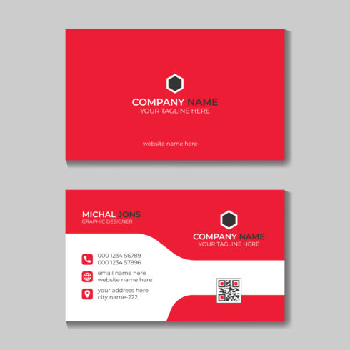 4 Stylish And Professional Business Card Design Templates - Masterbundles