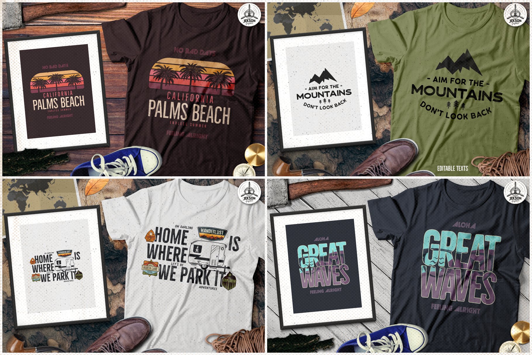 Use this collection for camping t-shirts.