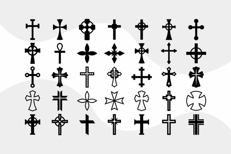 Cross SVG Bundle Christian Designs – MasterBundles