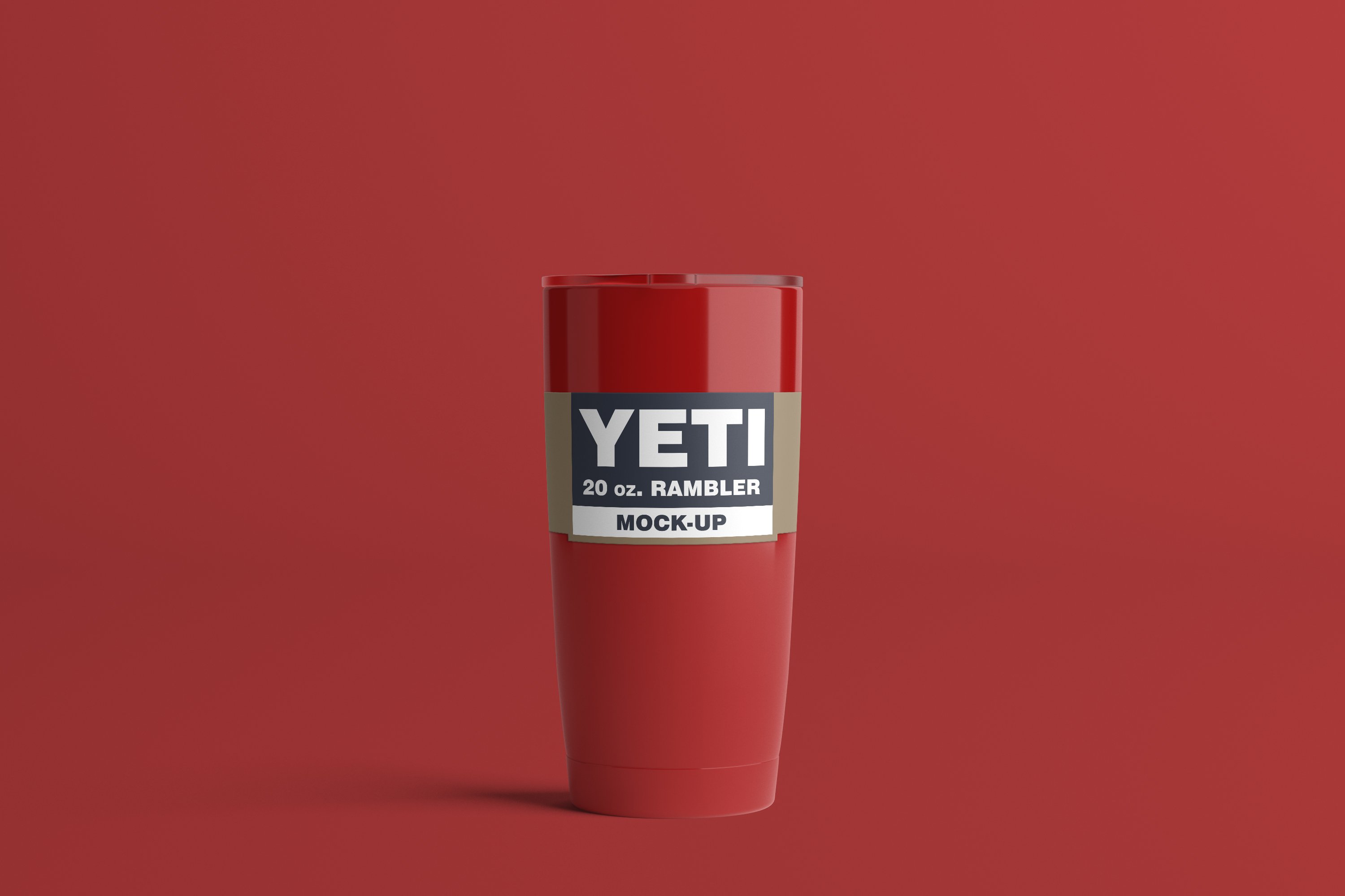 Passionate glance red yeti cup.