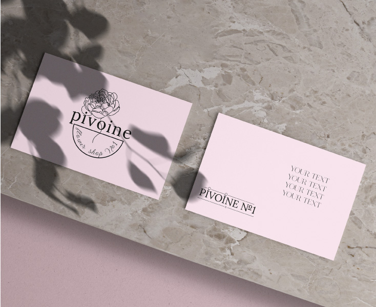 Logo & Business card & Stickers for Flower Shop