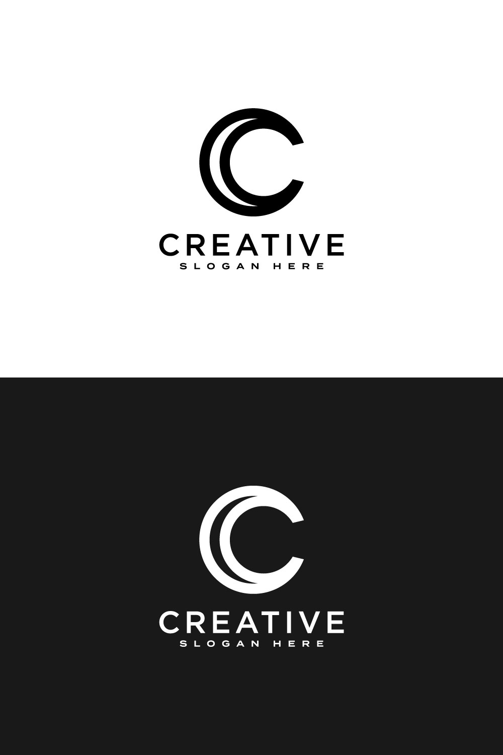 Initial Letter C Logo Vector Design