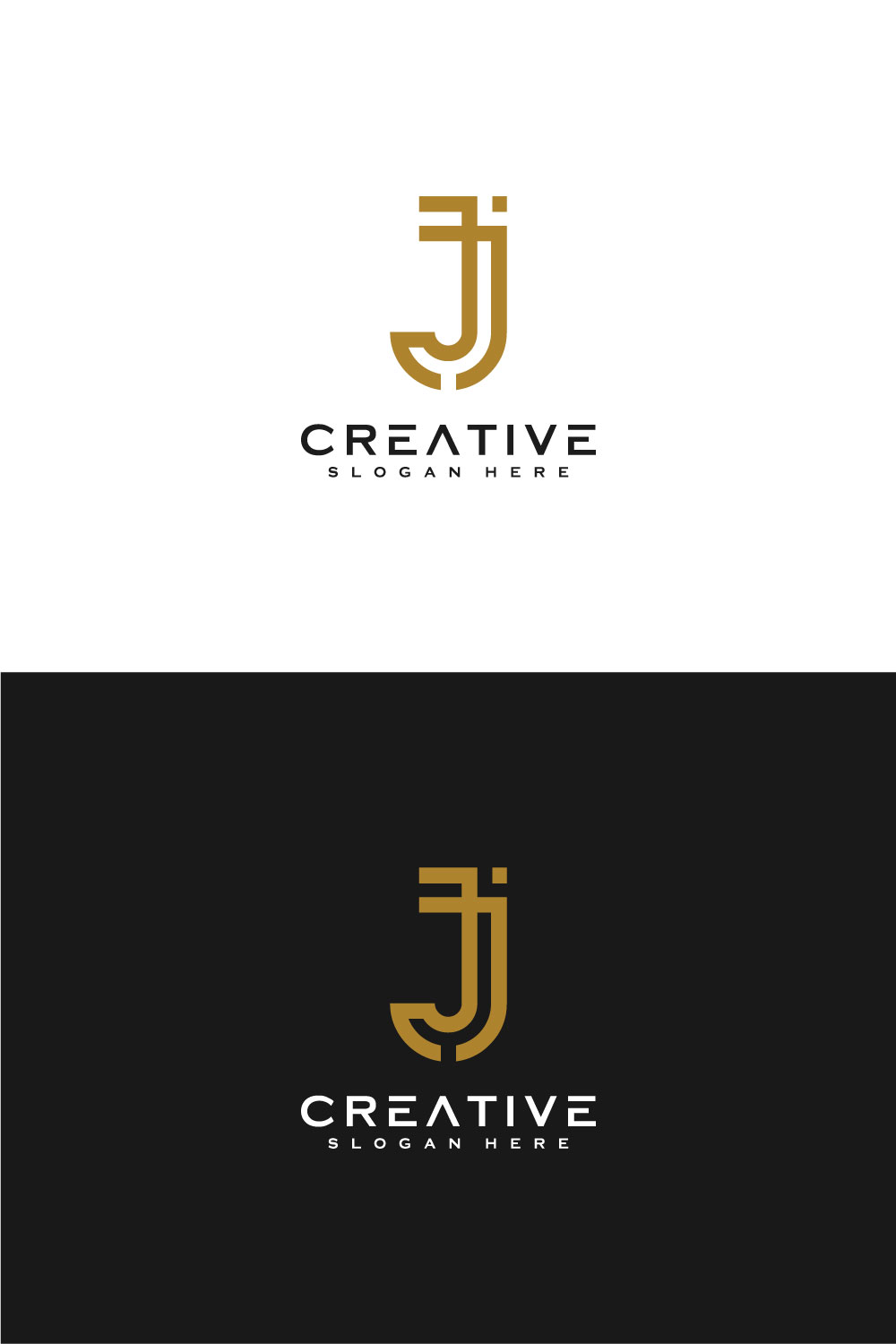 J letter Logo Monogram cove rimage.