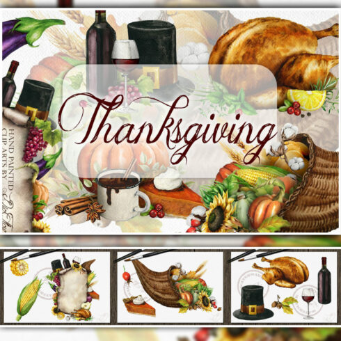 Thanksgiving Illustration.
