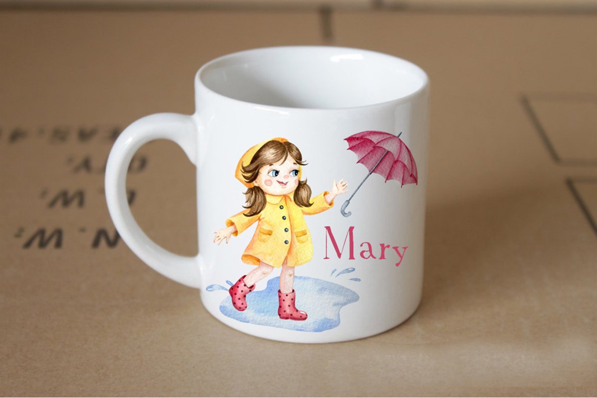 Little girl Mary - cup preview.
